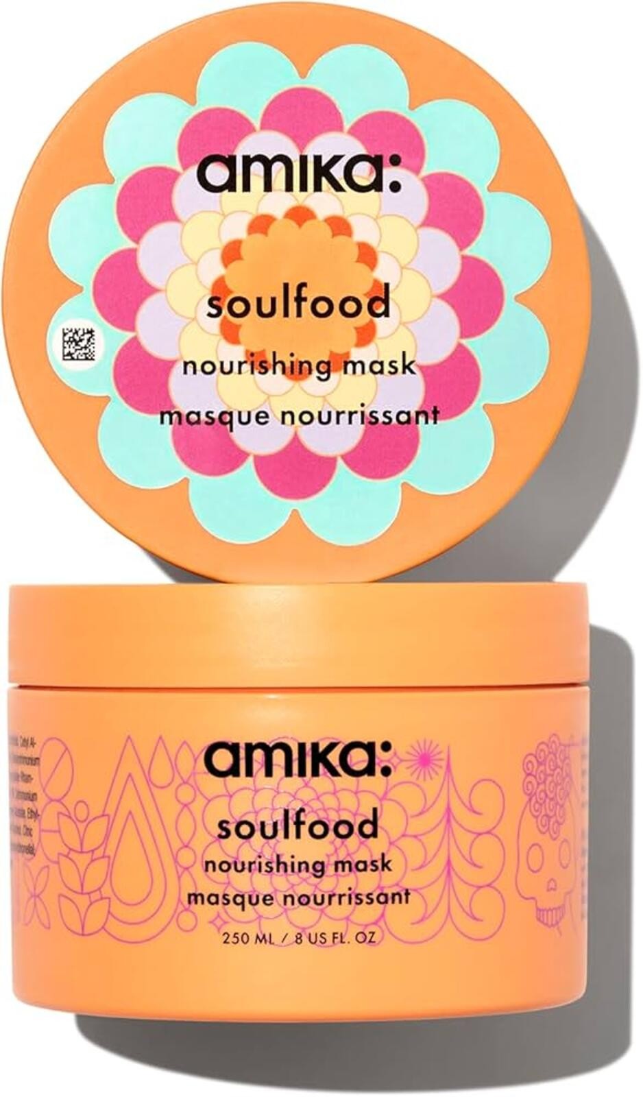 Amika Soulfood Nourishing Hair Mask 250ml Hydrating Repair NEW
