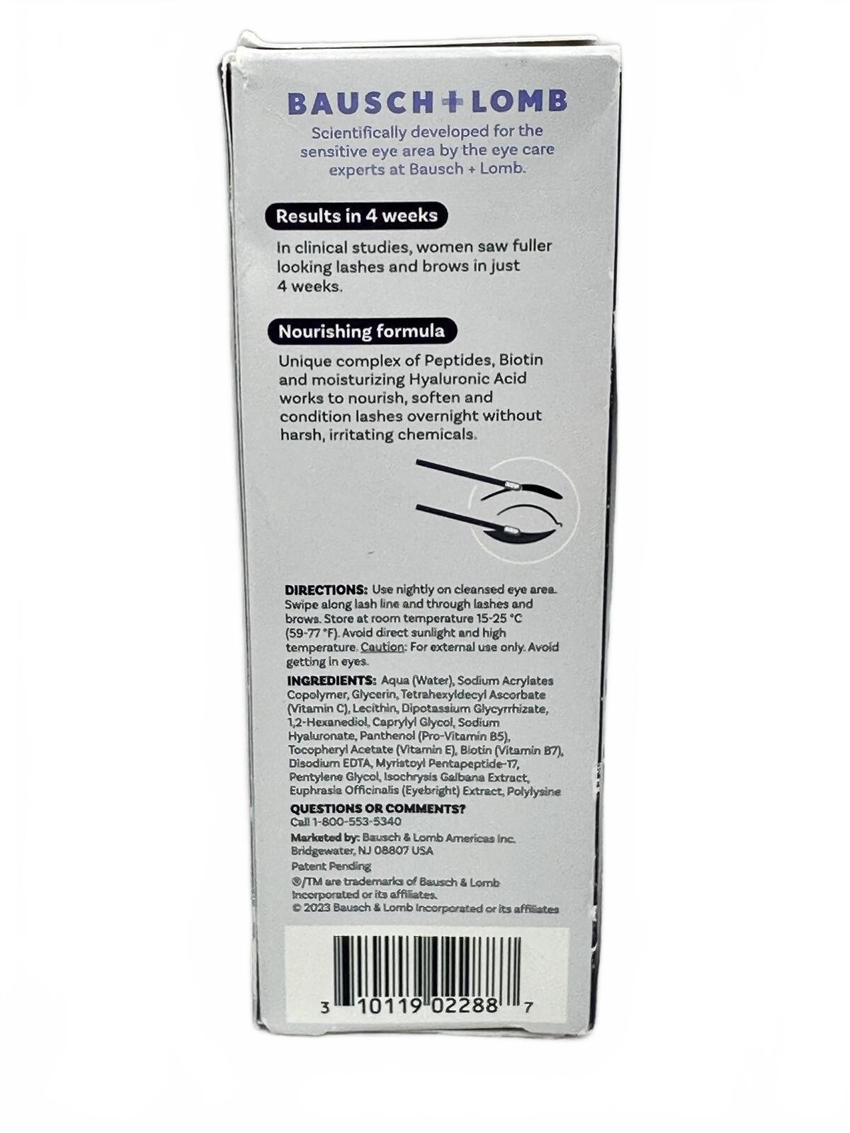 Bausch + Lomb Lumify Lash & Brow Serum 3.8ml NIB - photo 2