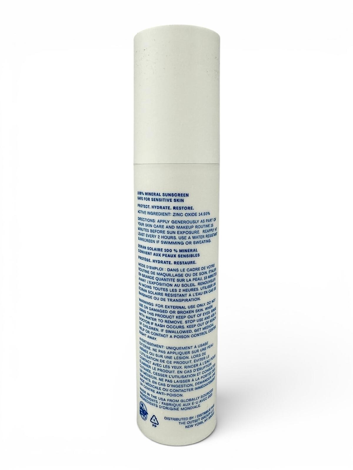 The Outset HydraSheer SPF 30 Mineral Sunscreen 50ml NIB - photo 2