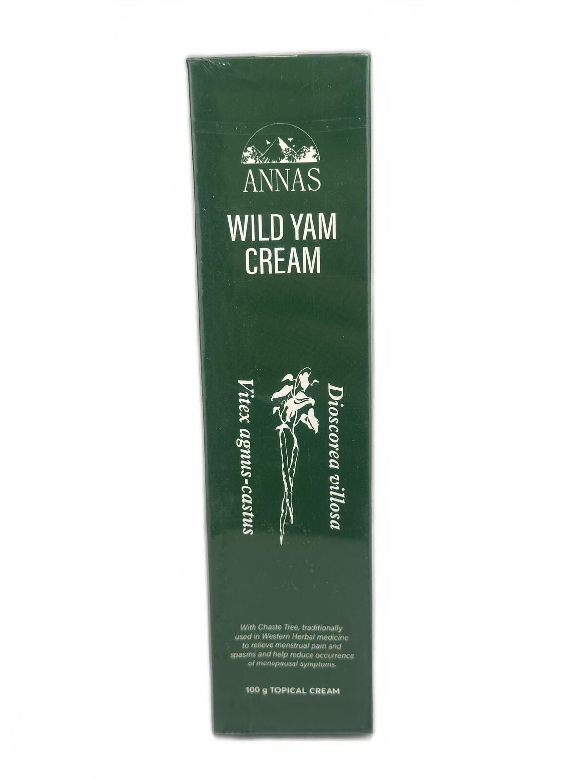 Annas Wild Yam Cream 100g Hormone Balance Menopause Support NIB
