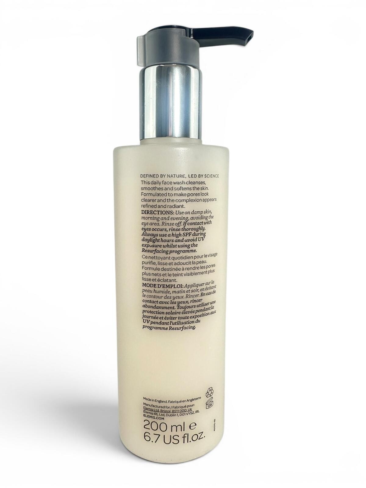 Elemis Dynamic Resurfacing Facial Wash 200ml Cleanser - photo 3