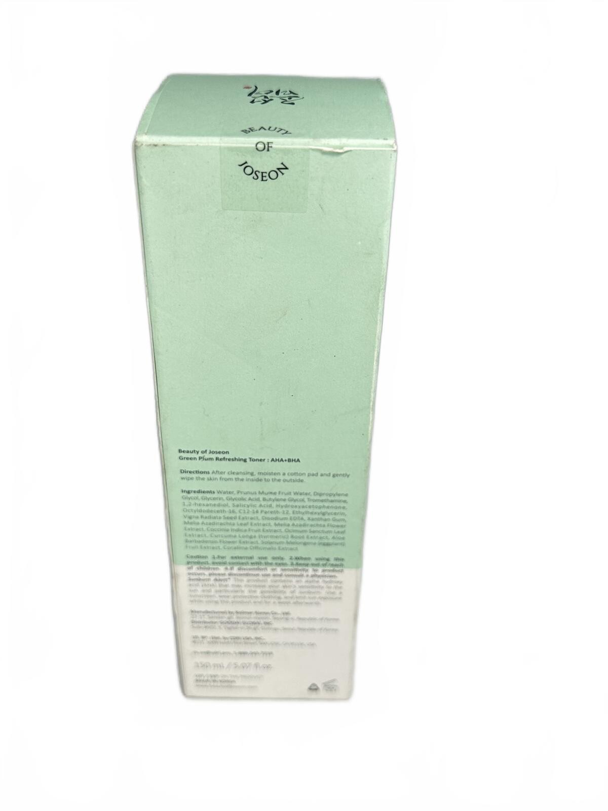 Beauty of Joseon Green Plum Toner AHA BHA 150ml - photo 2