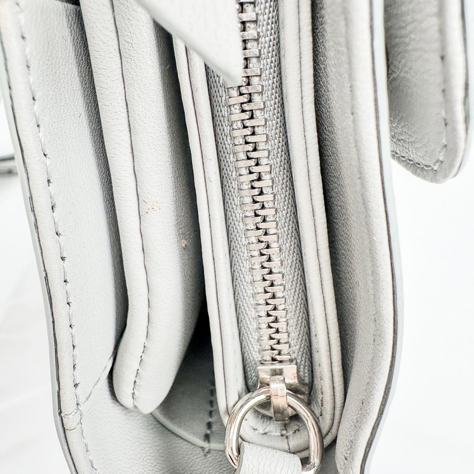 Giorgio Armani Leather Convertible Wallet with Strap Crossbody L - photo 3