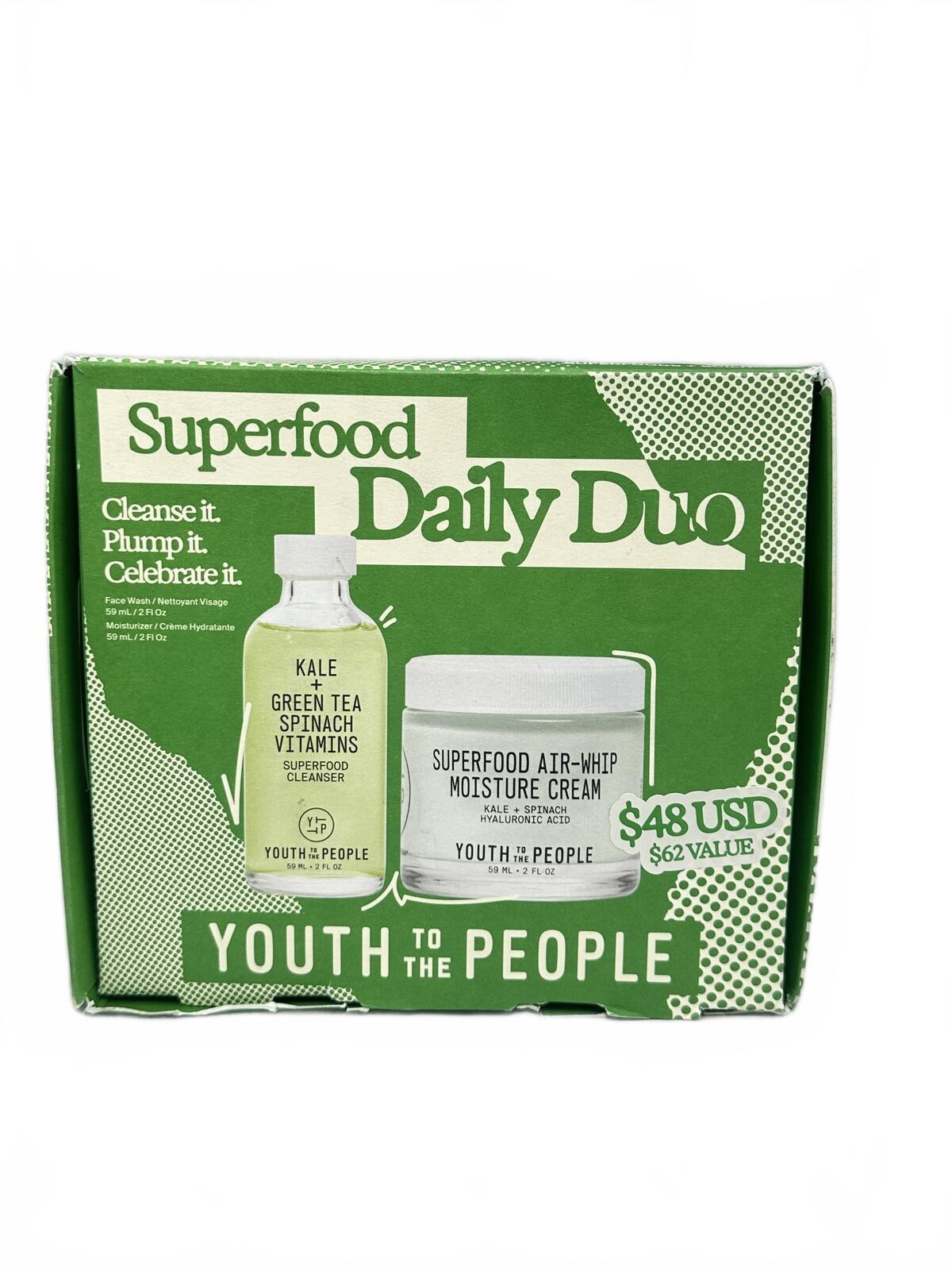 Youth To The People Superfood Duo Set NIB - photo 2