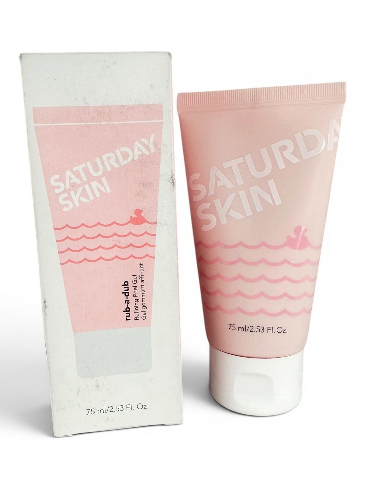 Saturday Skin Rub-A-Dub Peel Gel 75ml Gentle Exfoliator