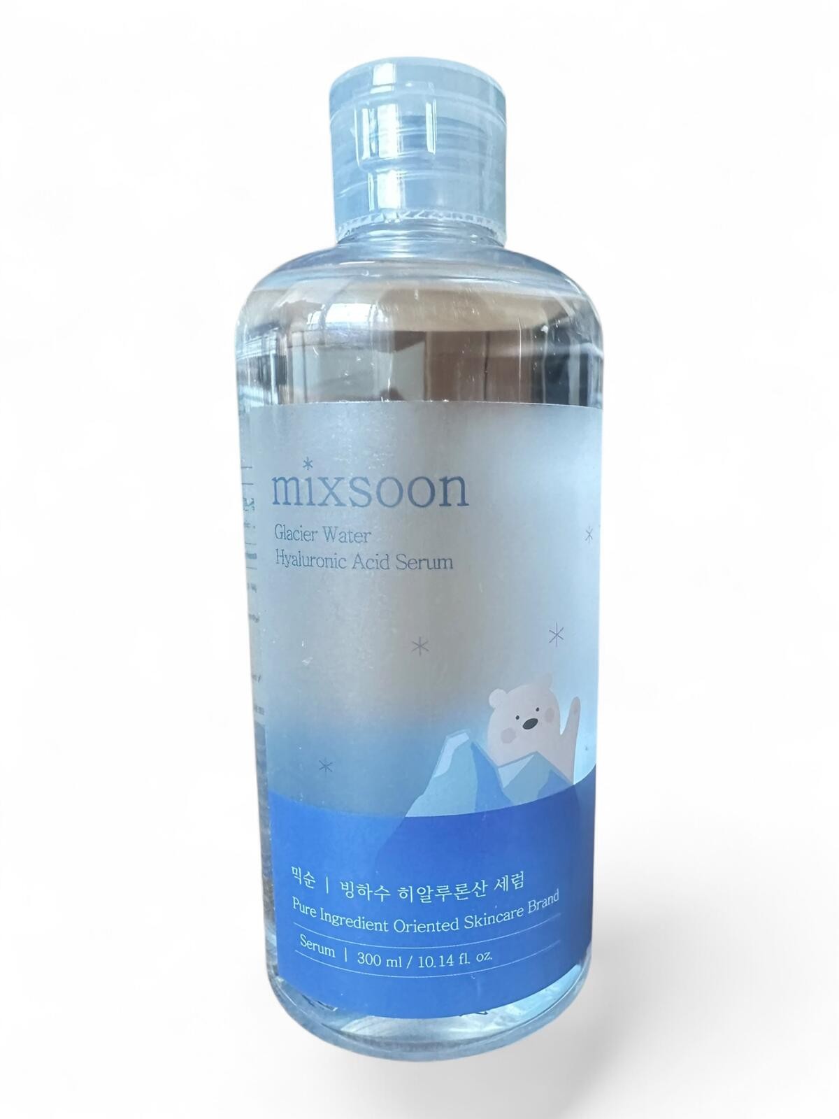 Mixsoon Glacier Water Hyaluronic Acid Serum 300ml K-Beauty NIB