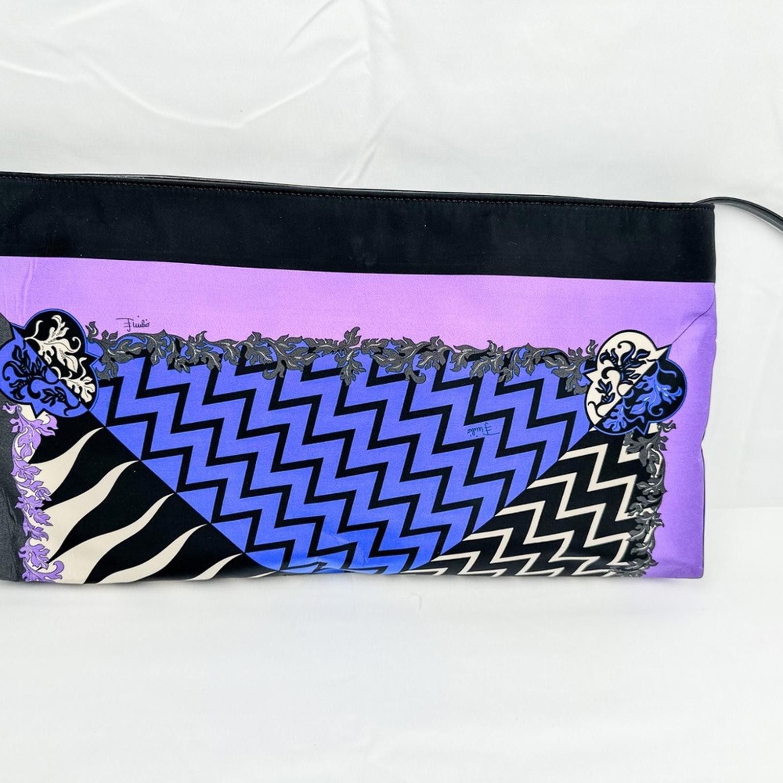 Emilio Pucci x Koché Geometric Print Clutch - photo 3