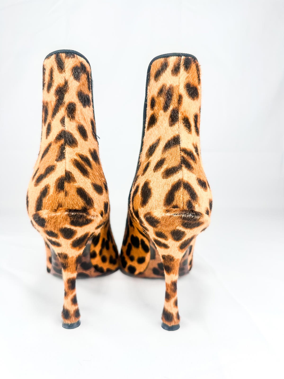 Leopard-Print Calf Hair Ankle Boots EU 36.5 NIB - photo 5