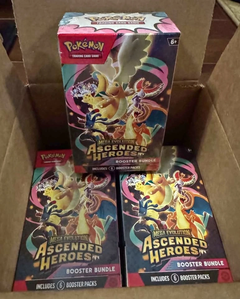 Ascended Heroes Booster Bundle