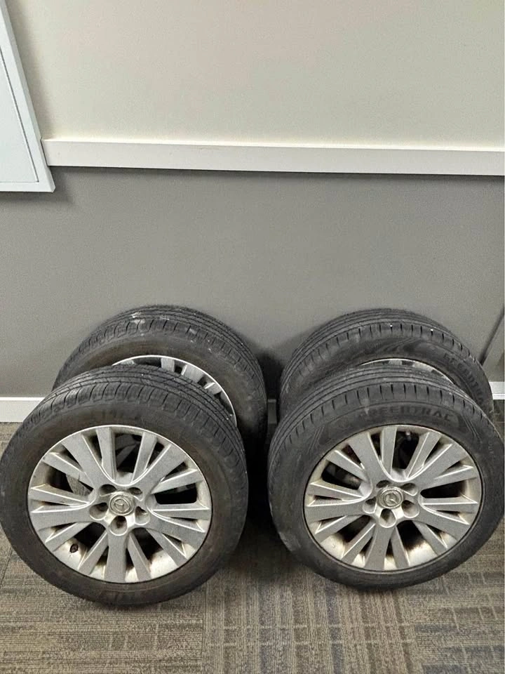 OEM Mazda Rims with Tires