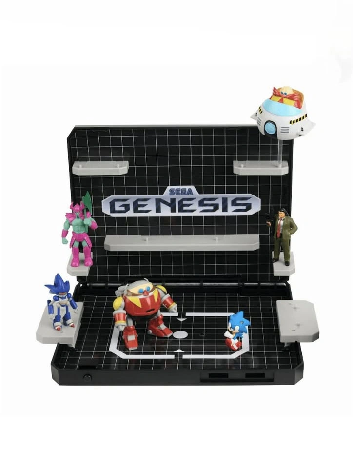 Console Heroes Sonic Sega Genesis Display Console Bundle - photo 3