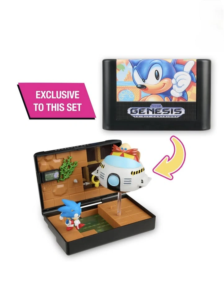 Console Heroes Sonic Sega Genesis Display Console Bundle - photo 4