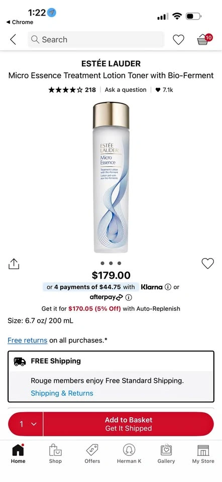 BNIB ESTÉE LAUDER Micro Essence Treatment Lotion Toner