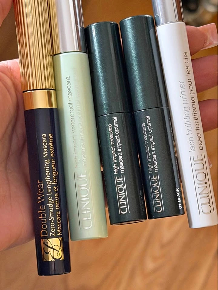 Estée Lauder and Clinique mascaras