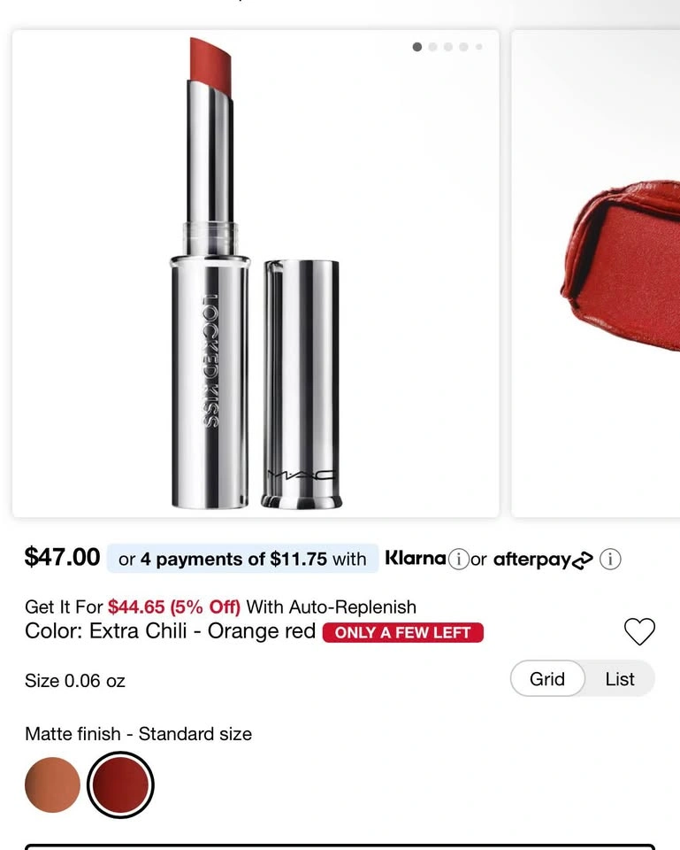 MAC Lipsticks: Extra Chili & Powder Kiss Slim Stick - photo 3