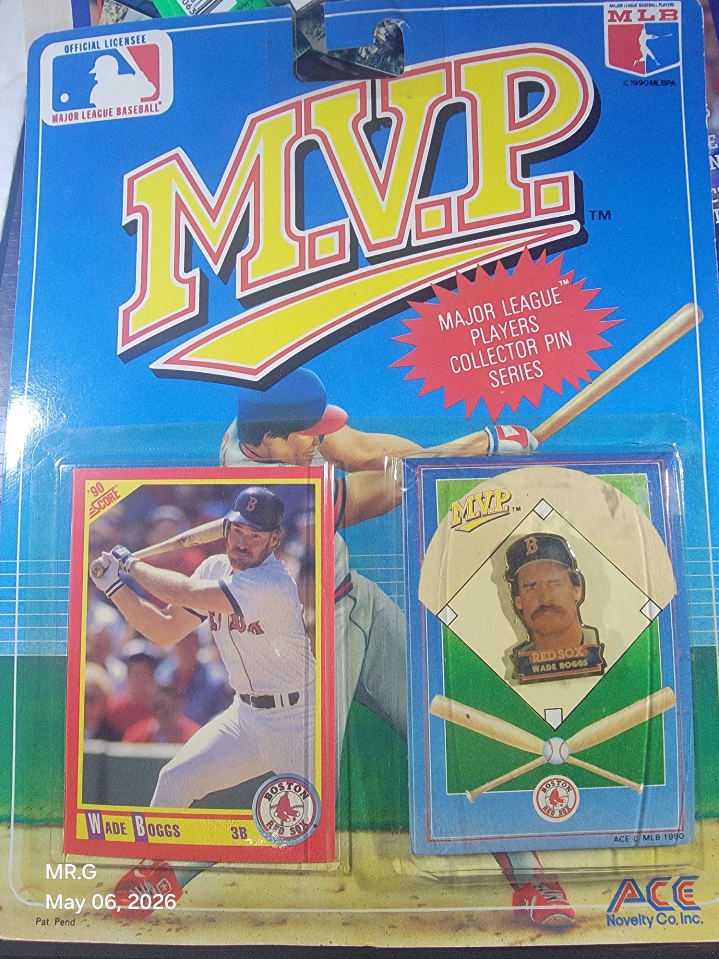 Wade Boggs MVP!