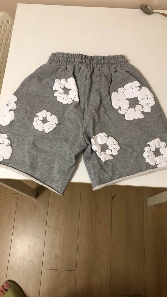 Denim tear shorts gray - photo 2