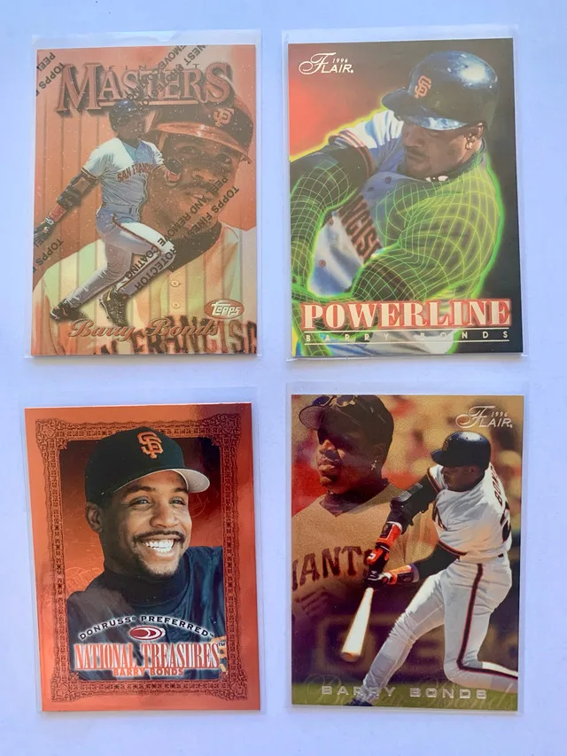 20 Barry Bonds Cards incl 1 Refractor thumbnail