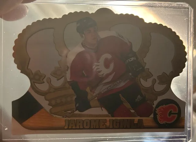 Set of 2 Jarome Iginla Cards (1 Autographed) thumbnail