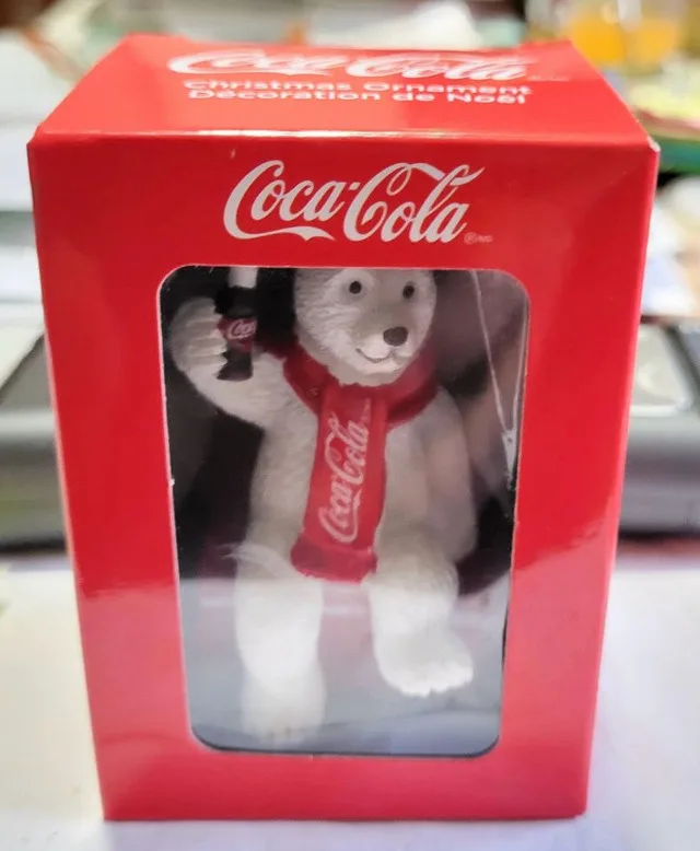 Coca-Cola Kurt Adler Christmas Ornament thumbnail