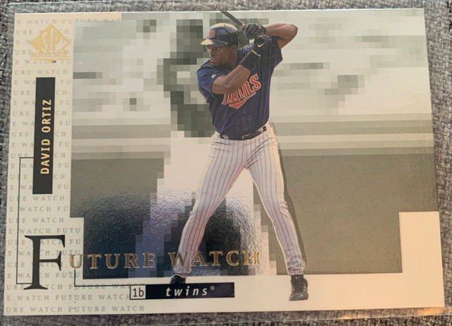 1997 Upper Deck Future Watch David Ortiz Rookie Card