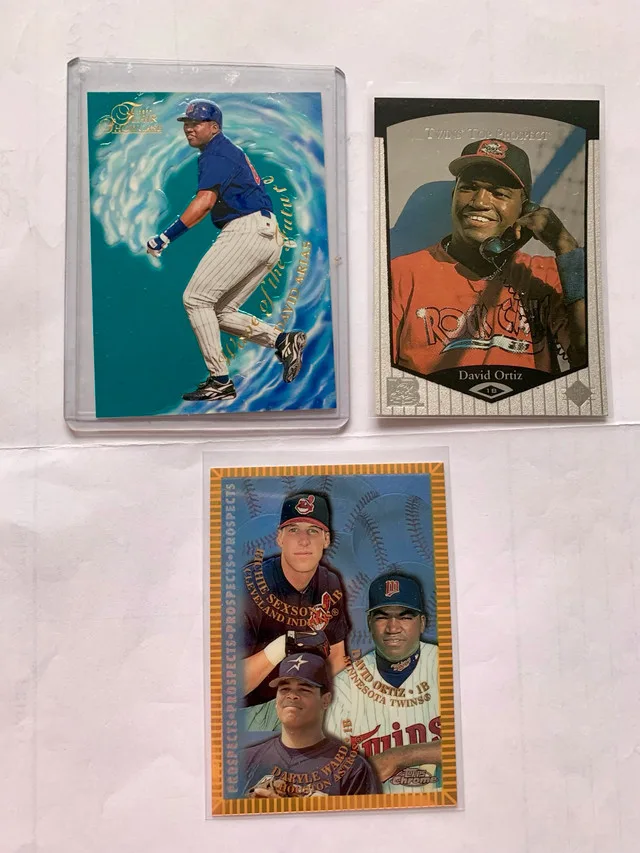 6 David Ortiz Cards MLB thumbnail