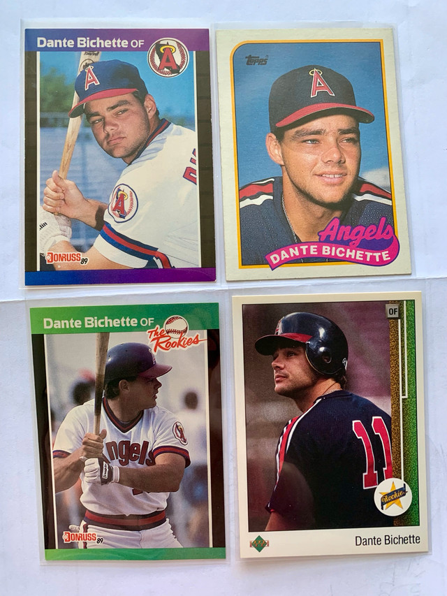 18 Dante Bichette Cards MLB