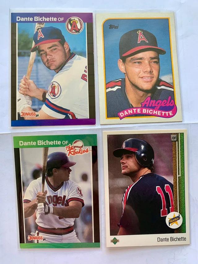18 Dante Bichette Cards MLB thumbnail