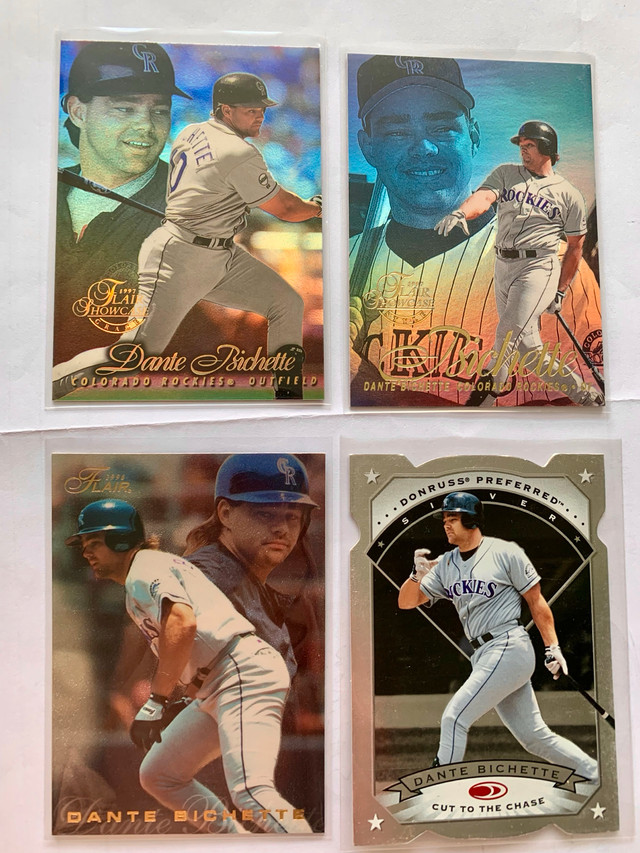 18 Dante Bichette Cards MLB - photo 5
