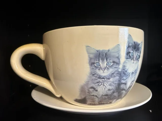 Large Ceramic Novelty Planter - Kittens image indicator(2)