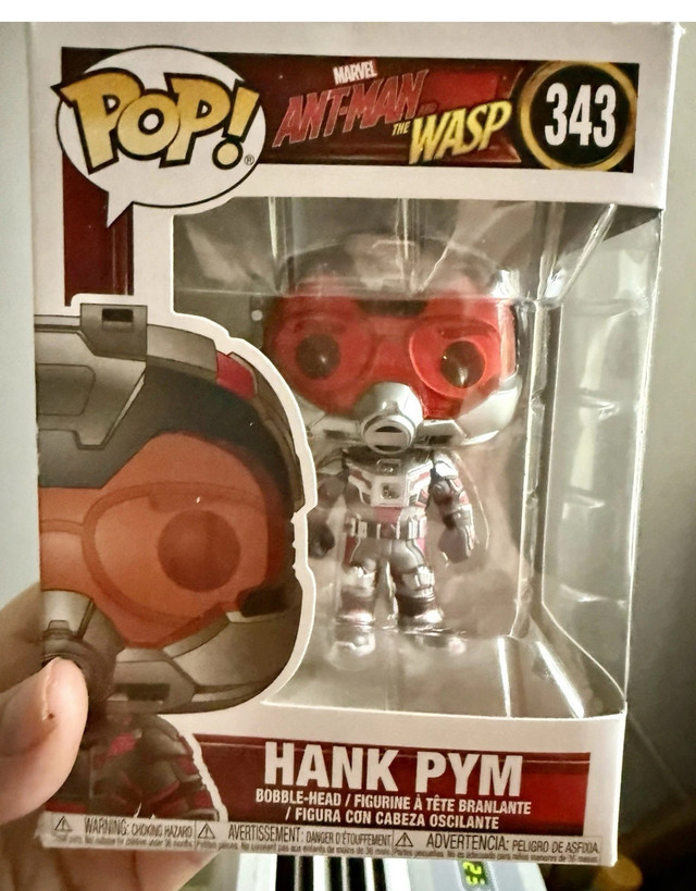 Hank Pym #343 Marvel Ant-Man Funko Pop! Bobble-Head