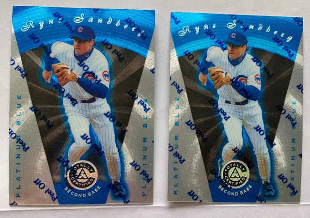 Collection of 16 Ryne Sandberg Cards MLB thumbnail