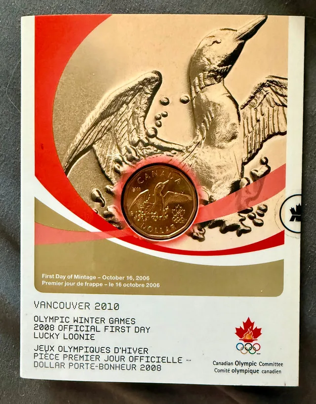 2008 Vancouver 2010 Olympic Winter Games: Lucky Loonie Official thumbnail