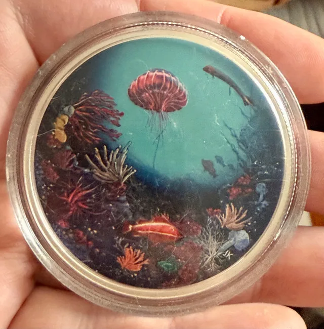 2016 Fine Silver $30 Coin - Luminescent Life Under the Sea thumbnail