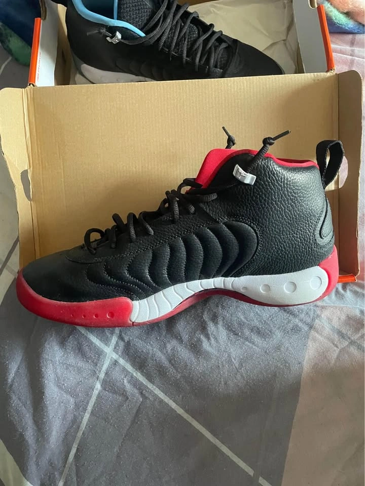 Jordan JumpMan Pros Black Gym Red University Blue - photo 2