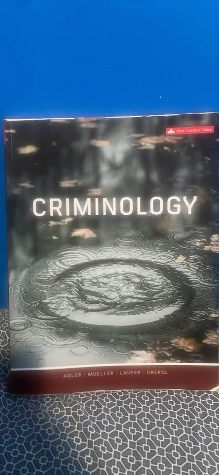 Criminology Text Book