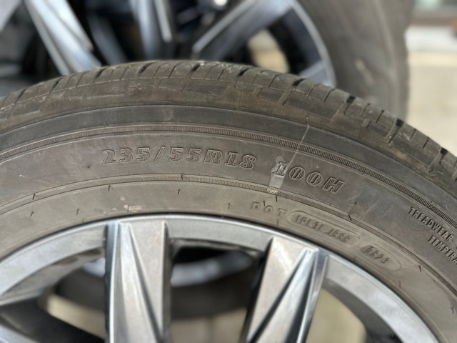 VW 18” Wheels & All Season Tires - 235/55R18 - photo 2