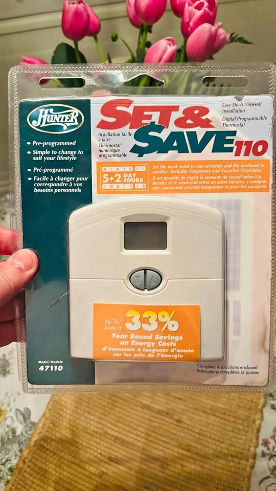 Hunter 5+2 Programmable Thermostat