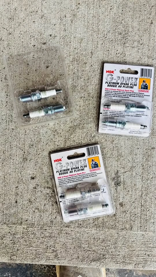 Six brand new platinum spark plugs