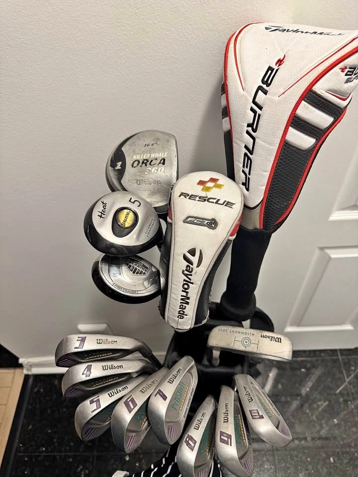 Beginner Golf Club Set w/ Bag + Extras