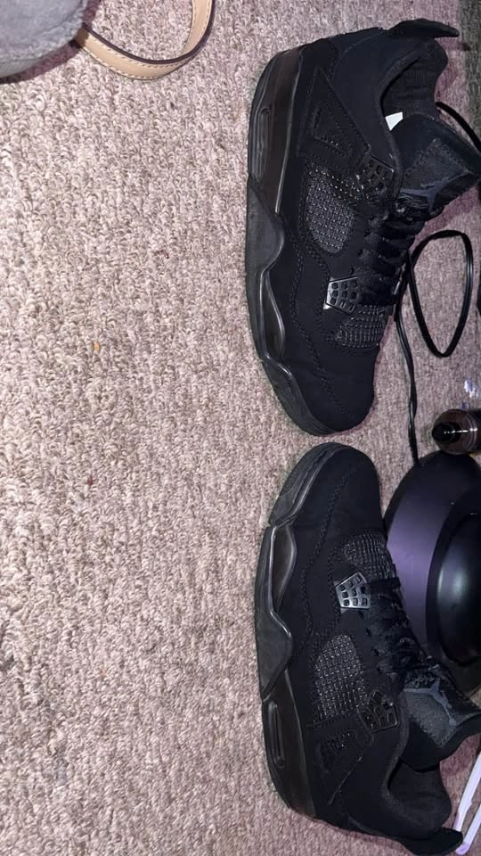 Jordan 4s Black Cats - photo 5