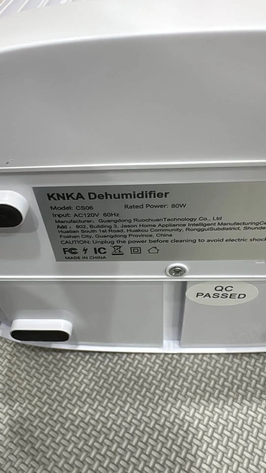 KNKA Dehumidifier CS06 - photo 2