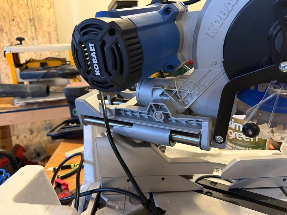 Kobalt 10” Dual Bevel Sliding Miter Saw w/ Shadow Light – Never - photo 2