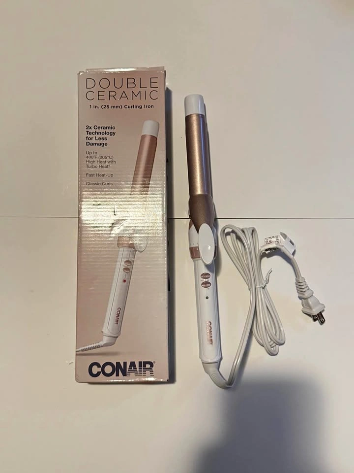 Conair Double Ceramic 1 inch Curling Iron