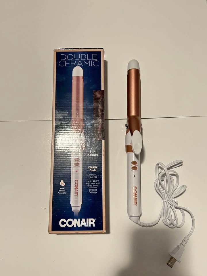 Conair Double Ceramic 1 inch Curling Iron