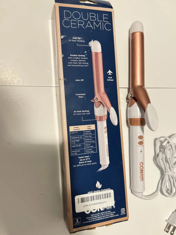 Conair Double Ceramic 1 inch Curling Iron - photo 2