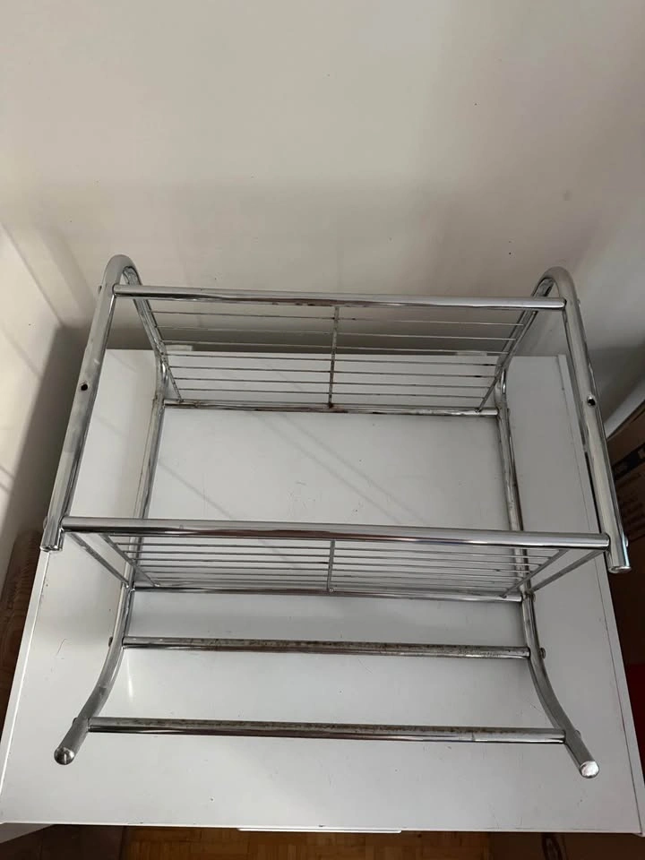 Bathroom Shelf - Stainless Steel w/ Towel Bar - photo 5