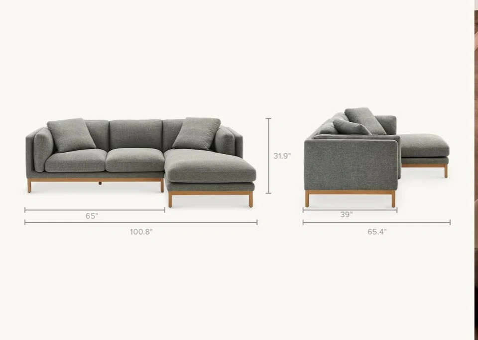 Castlery Owen Chaise Sectional - photo 3
