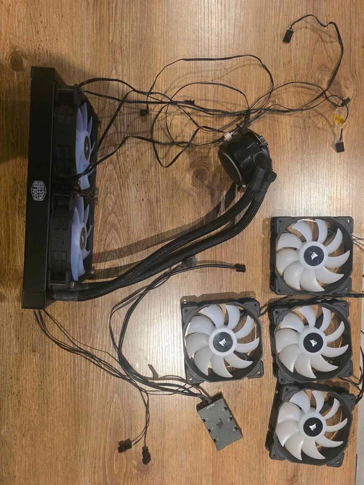 Corsair and Cooler Master AIO Package - photo 3