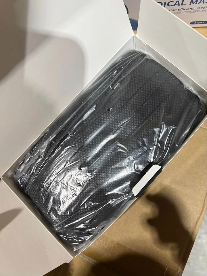 New Disposable Face Masks - Black & Blue 50 pcs - photo 4